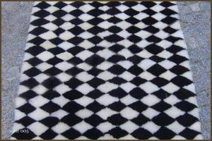 Sheepskins - Patchwork sheepskin rug - artistic-rectangular-carpets-sheepskin