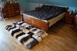 Sheepskins - Patchwork sheepskin rug - wonderful-rectangular-carpets-sheepskin