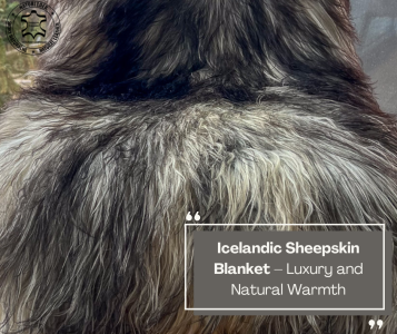 Sheepskins - Icelandic Sheepskin Blanket – Luxury and Natural Warmth