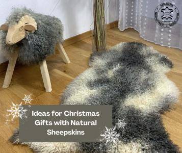 Sheepskins - Ideas for Christmas Gifts with Natural Sheepskins