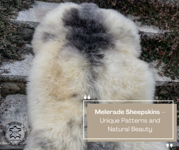 Sheepskins - Melerade Sheepskins – Unique Patterns and Natural Beauty