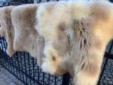 Sheepskins - Meliert sheepskins - Stracciatella