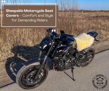 Sheepskins - Sheepskin Motorcycle Seat Covers – Comfort and Style for Demanding Riders