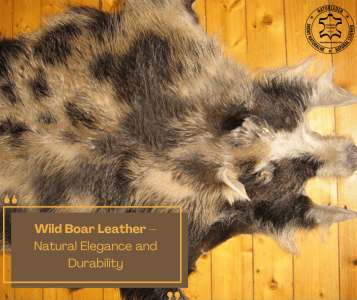 Sheepskins - Wild Boar Leather – Natural Elegance and Durability